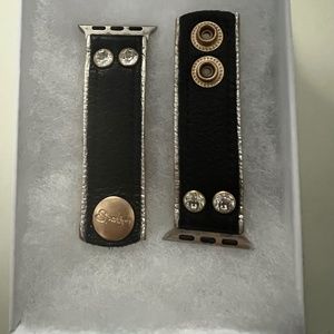 Spark*l Bands -Authentic leather Apple Watch Band 38/41 Size XS (6-6.5 in wrist)